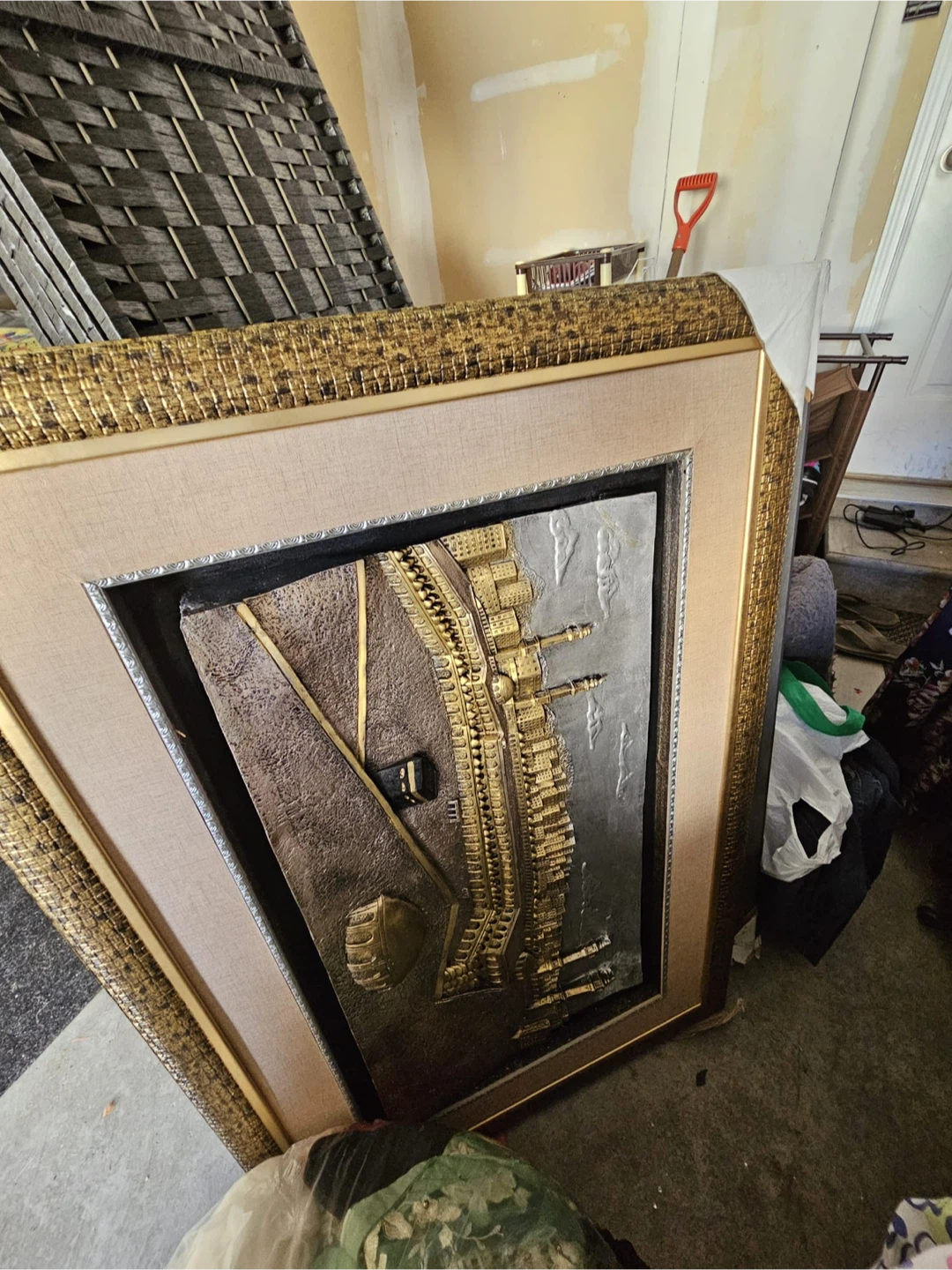 Framed 3D Art - Islamic Holy City Mecca