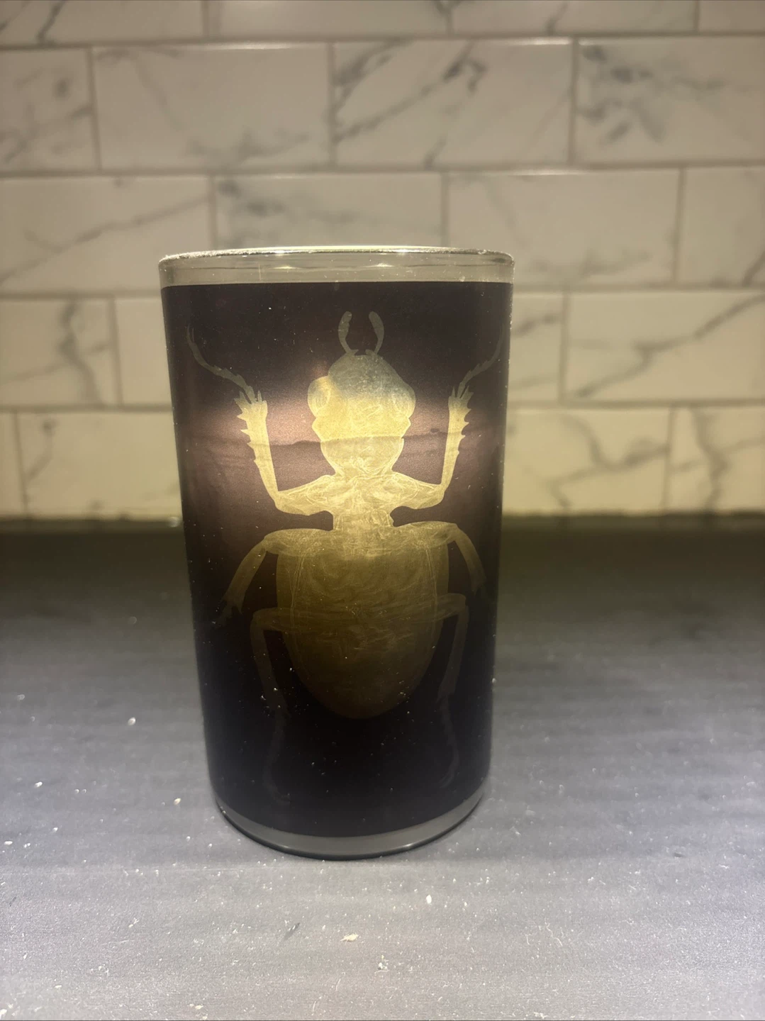 Color Changing Candle Holder with Bug Design
