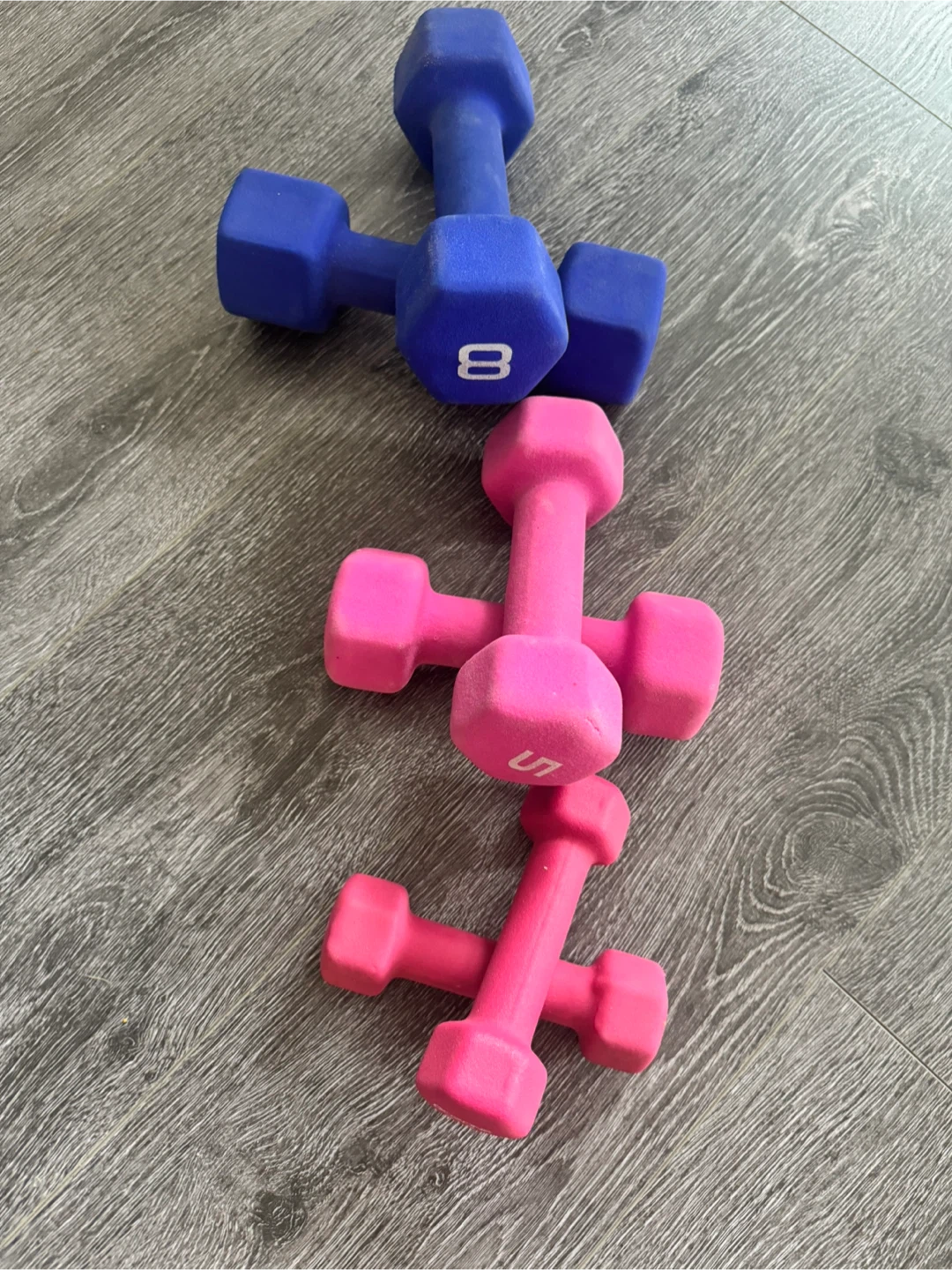 GoZone 5lb & 8lb Dumbbell Set - photo 2