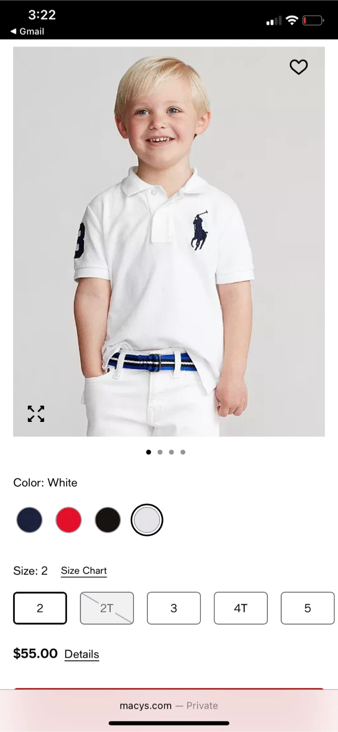 Ralph Lauren Polo Shirt - 24M - photo 5