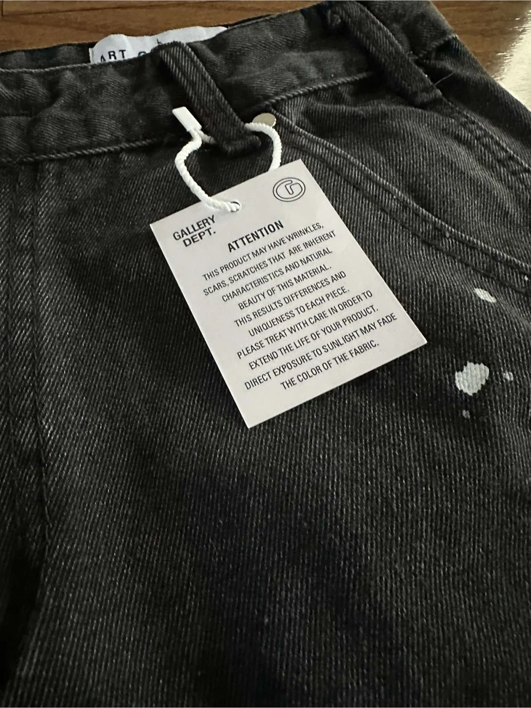 Gallery Dept. Black Carpenter Pants - Size M image indicator(2)