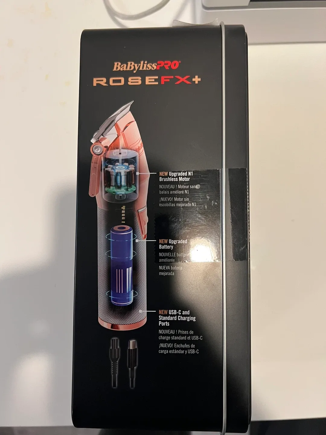 BabylissPRO RoseFx+ All-Metal Lithium Hair Clipper - New image indicator(3)