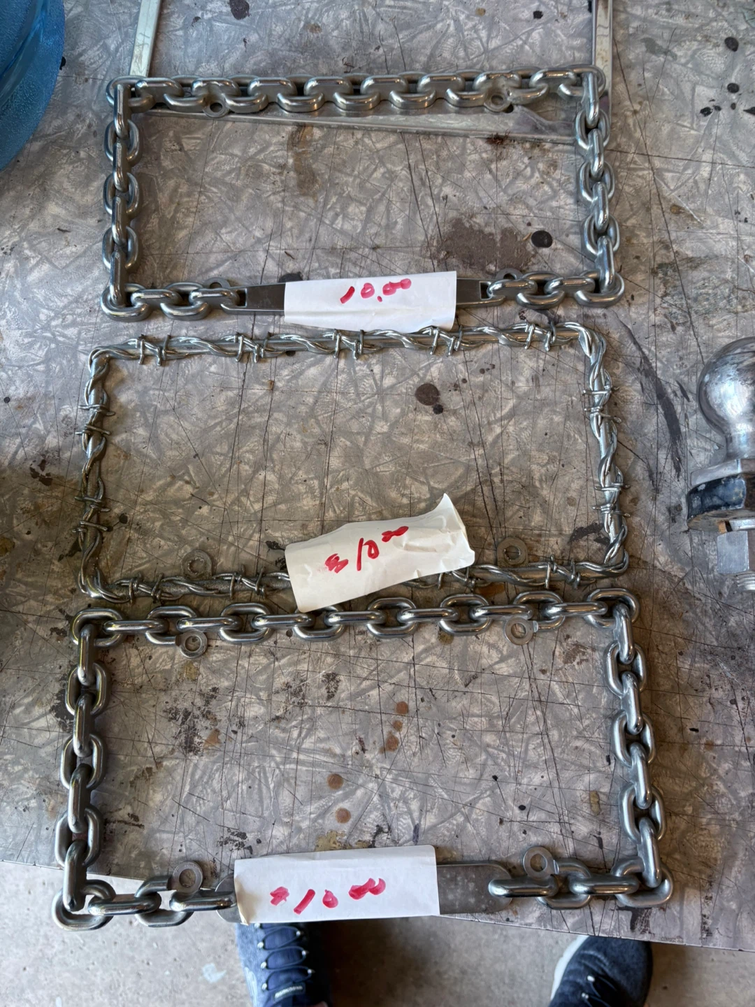 Custom Chain License Plate Frames - photo 2