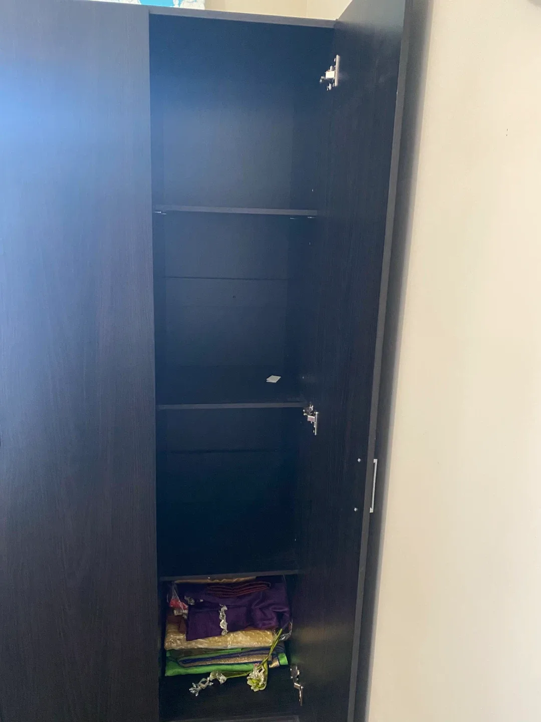 Sauder 3-Door Espresso Wardrobe image indicator(2)