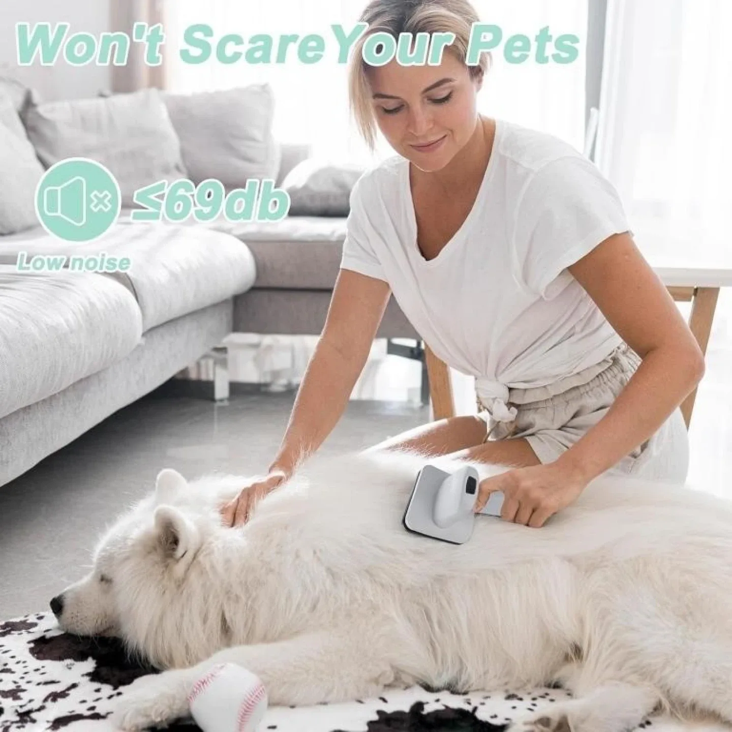 KWUY Dog Grooming Vacuum Kit, New image indicator(3)