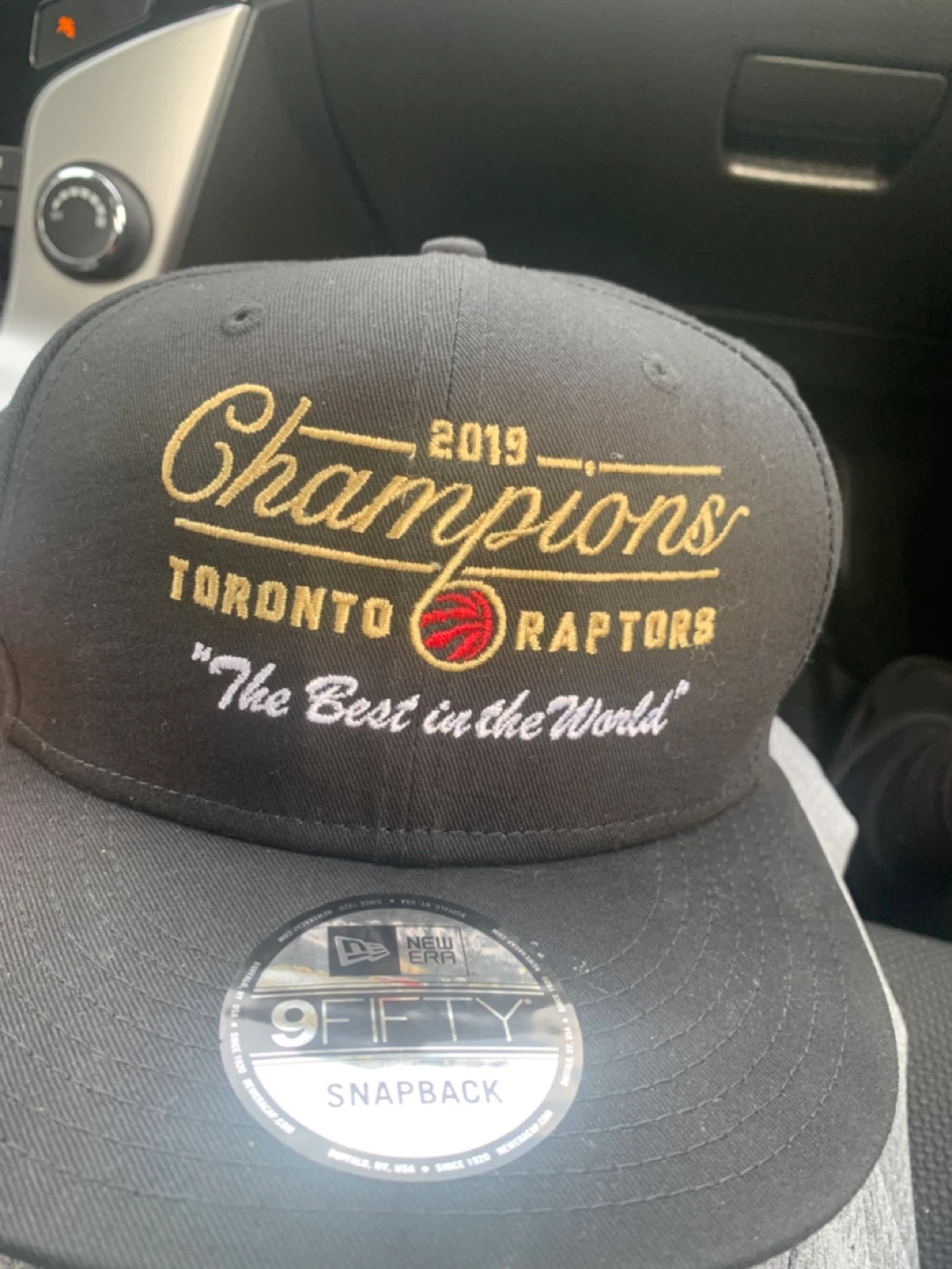 Toronto Raptors 2019 Champions New Era Snapback Hat - photo 2
