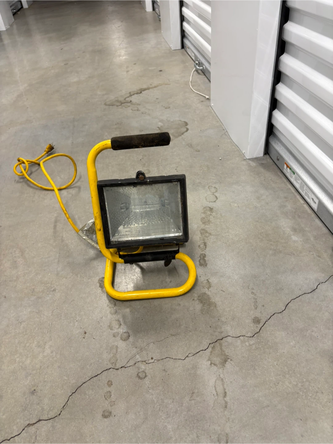 Yellow Work Light