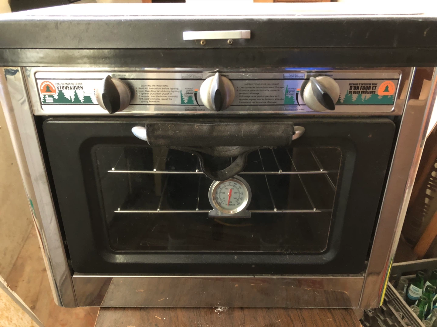 Trailwood Dual Burner Outdoor Stove & Oven CS-0901 - photo 2