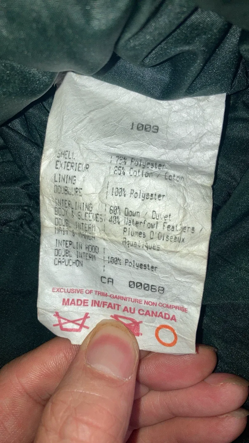 Retro Outdoor Down Parka - Size M image indicator(3)