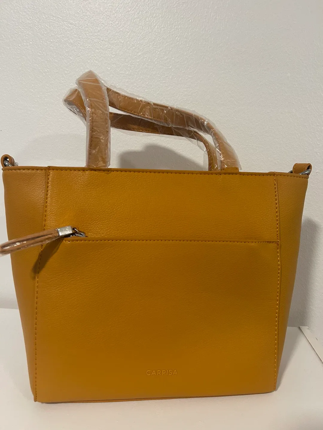 Carpisa Mustard Tote Bag - Brand New image indicator(3)
