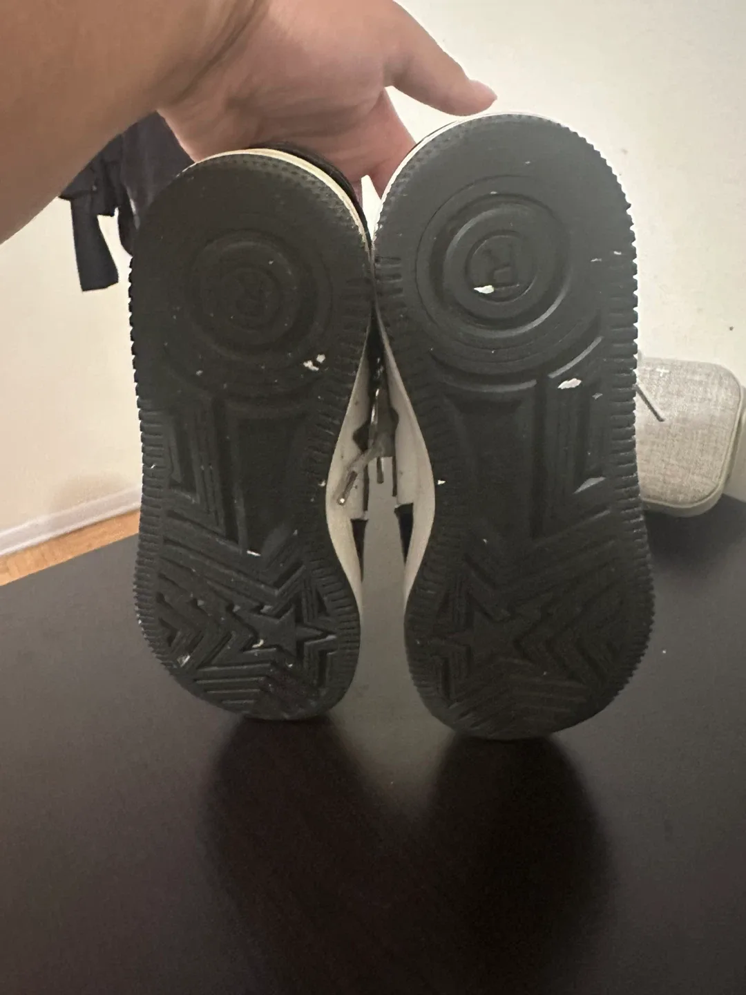 BAPE STA Low Sneakers - Black/White image indicator(5)