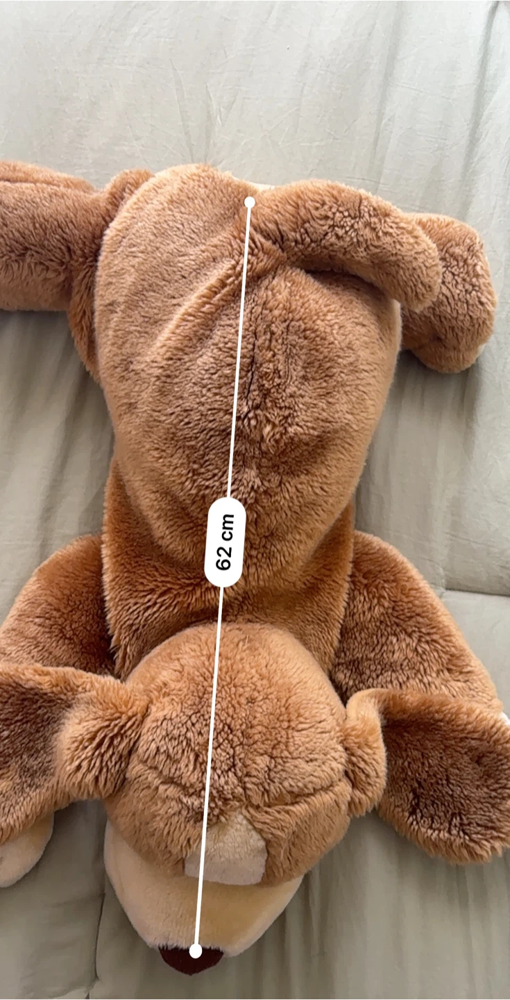 Brown Plush Dog Stuffed Animal - photo 3