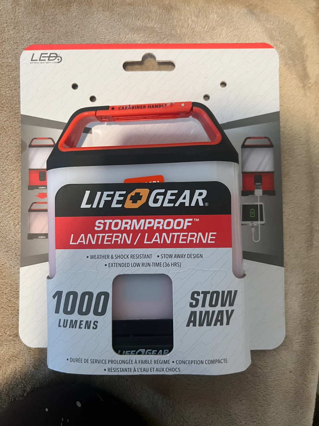 Life Gear Stormproof 1000 Lumen LED Lantern