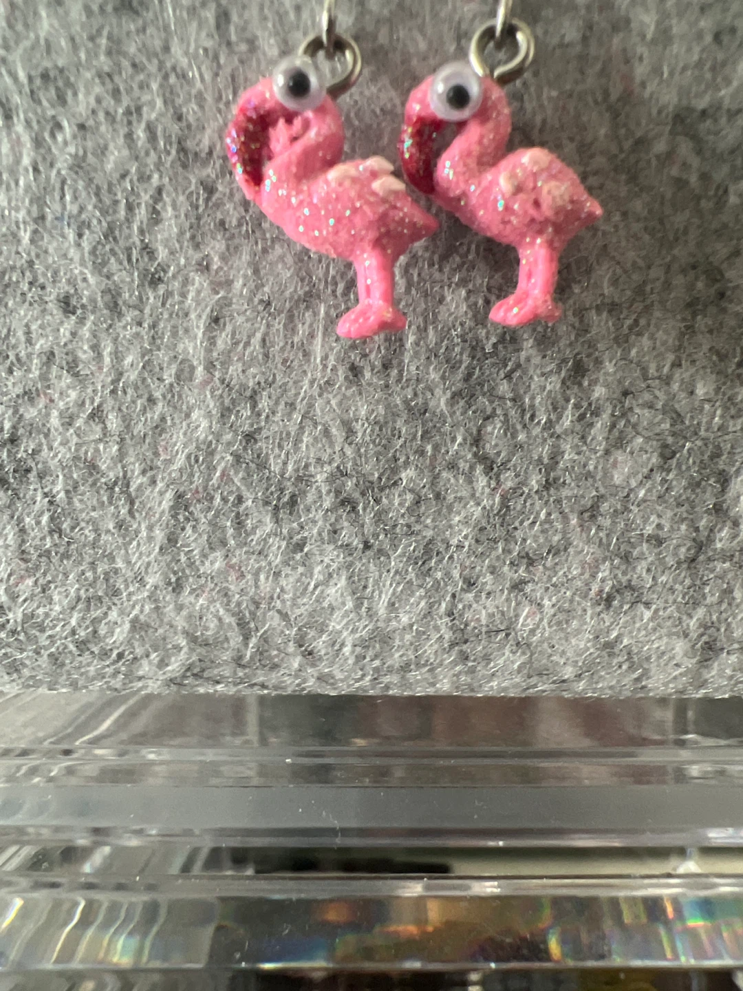 Pink Flamingo Earrings - photo 2