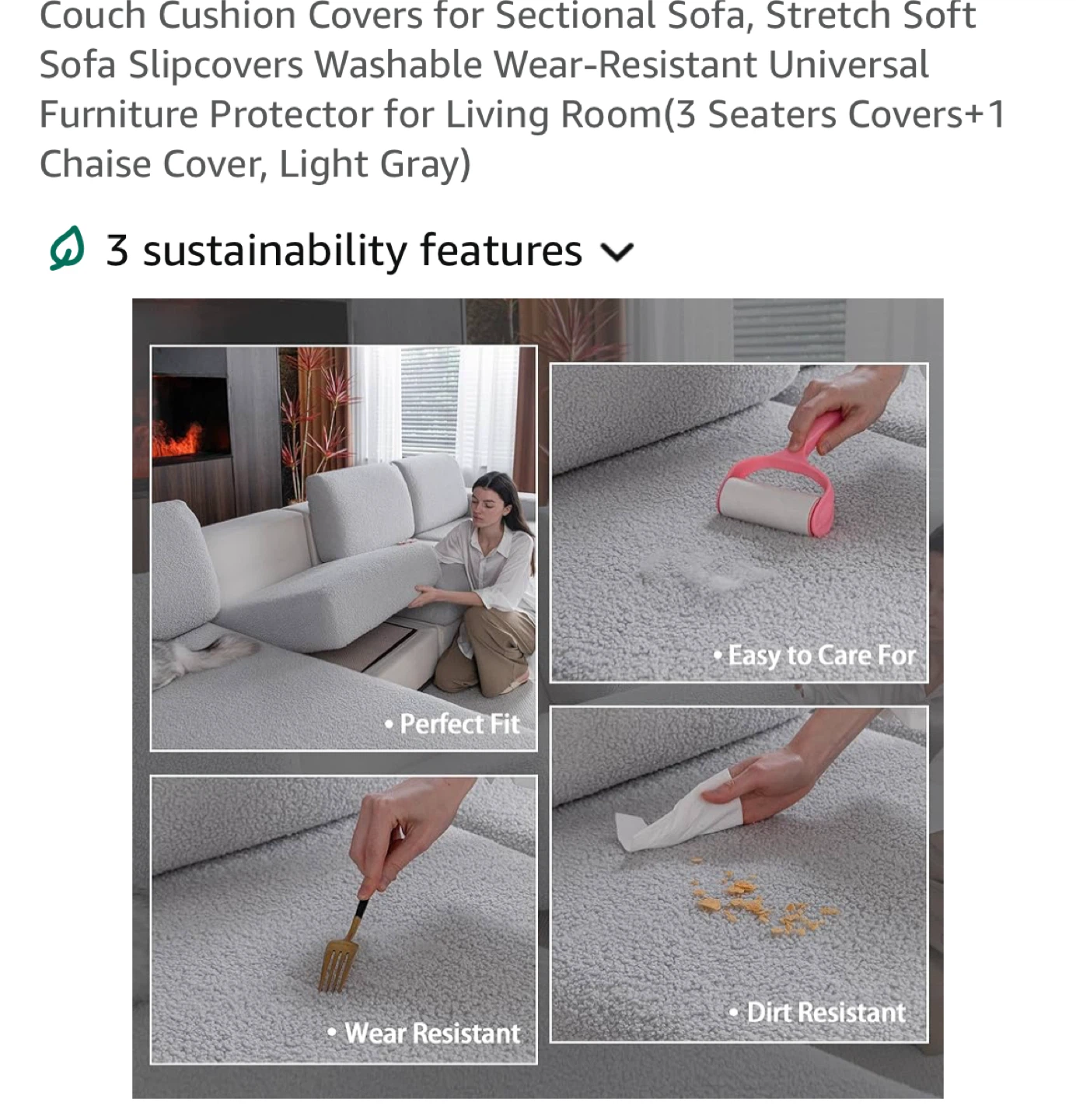 New super soft sectional couch cover - photo 3