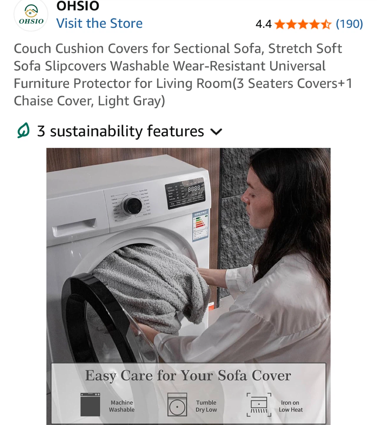 New super soft sectional couch cover - photo 5