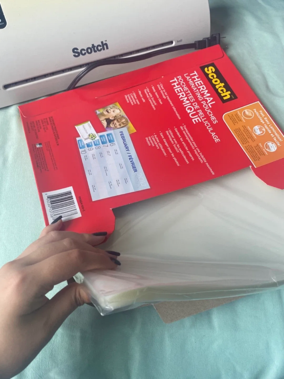 Scotch Thermal Laminator with Laminating Sheets image indicator(7)