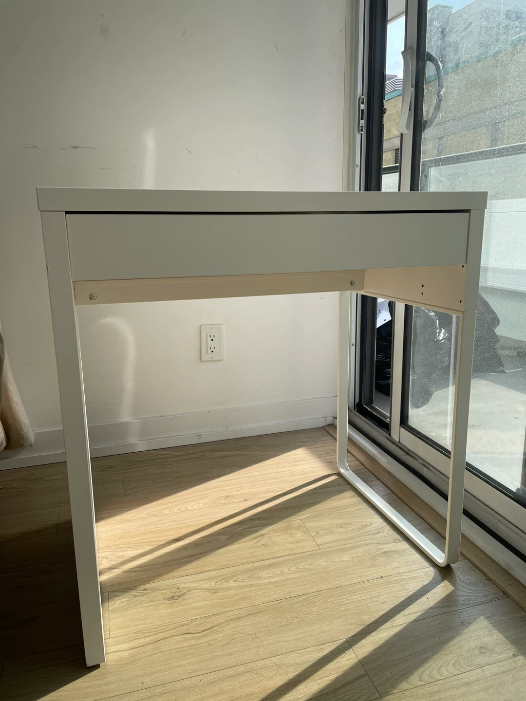 IKEA White Desk with Drawer