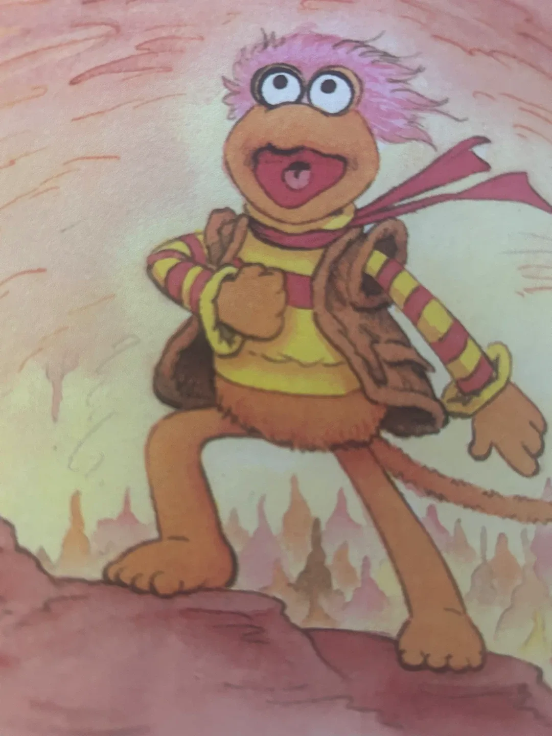 Hard cover book what is a Fraggle? image indicator(5)