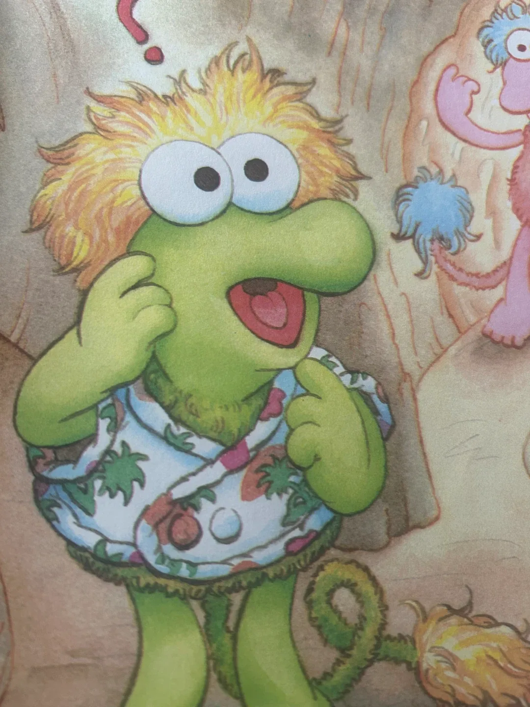 Hard cover book what is a Fraggle? image indicator(7)