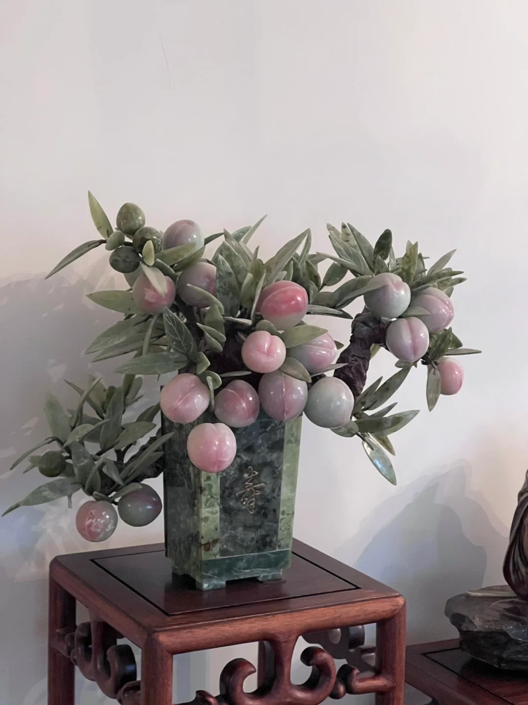 Jade Bonsai Tree with Peach Accents image indicator(5)