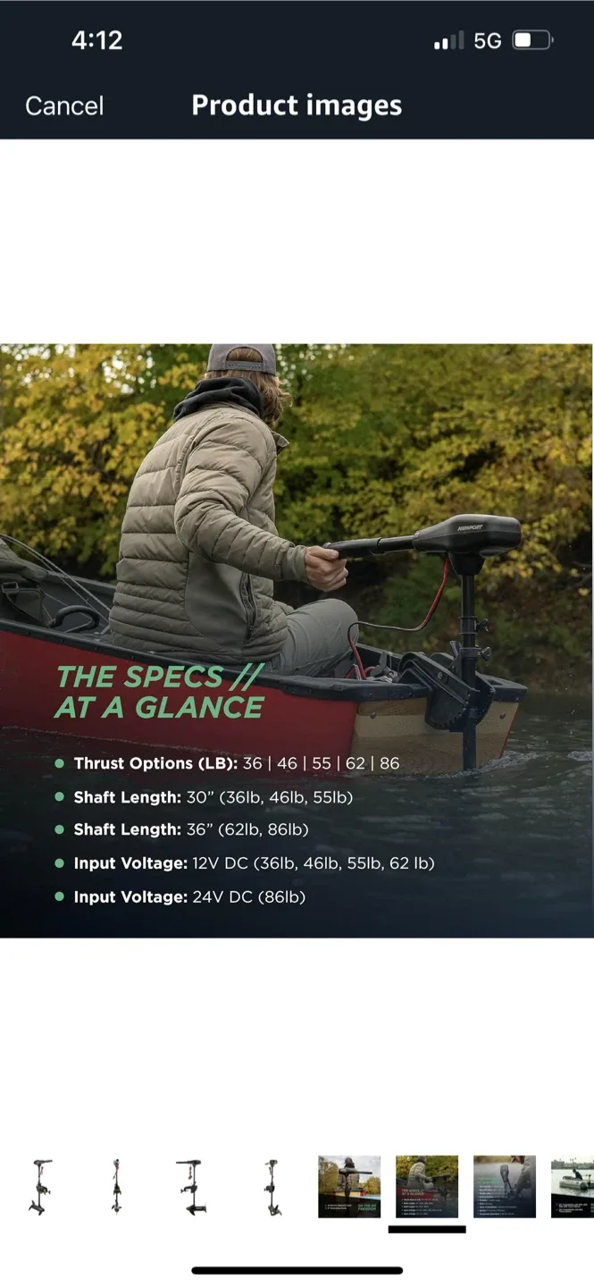 New Newport Vessels NV Series Trolling Motor image indicator(6)