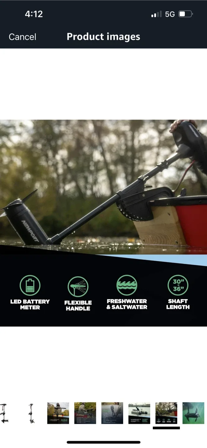 New Newport Vessels NV Series Trolling Motor image indicator(9)