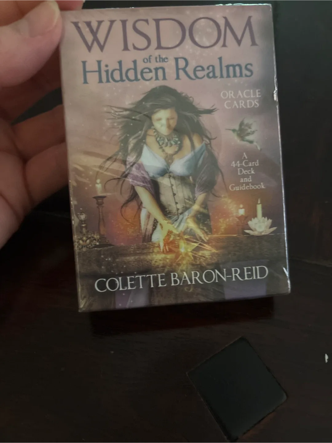 Wisdom of the Hidden Realms Oracle Cards by Colette Baron-Reid thumbnail