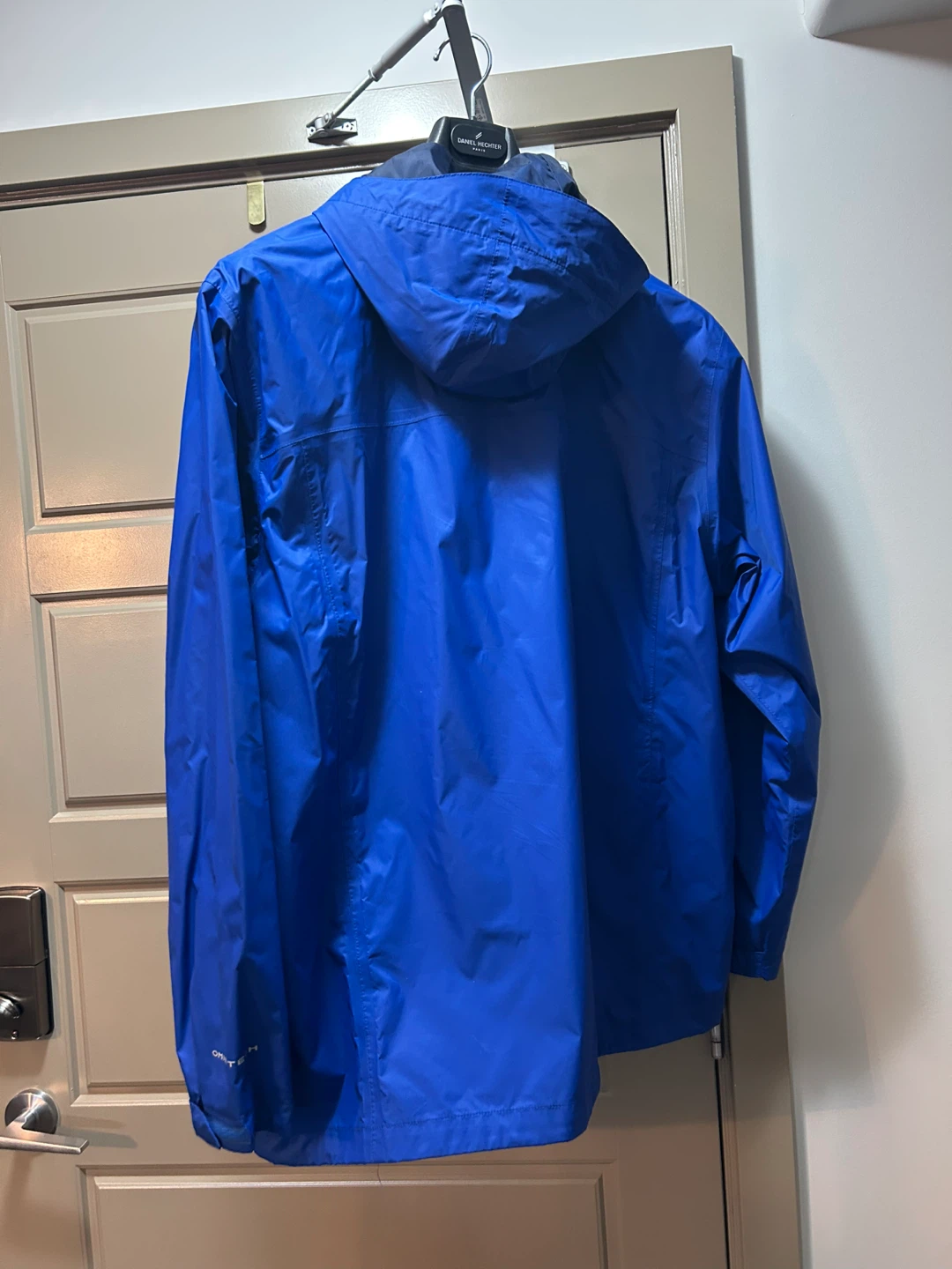 Columbia Blue Rain Jacket, Omni-Tech - photo 3