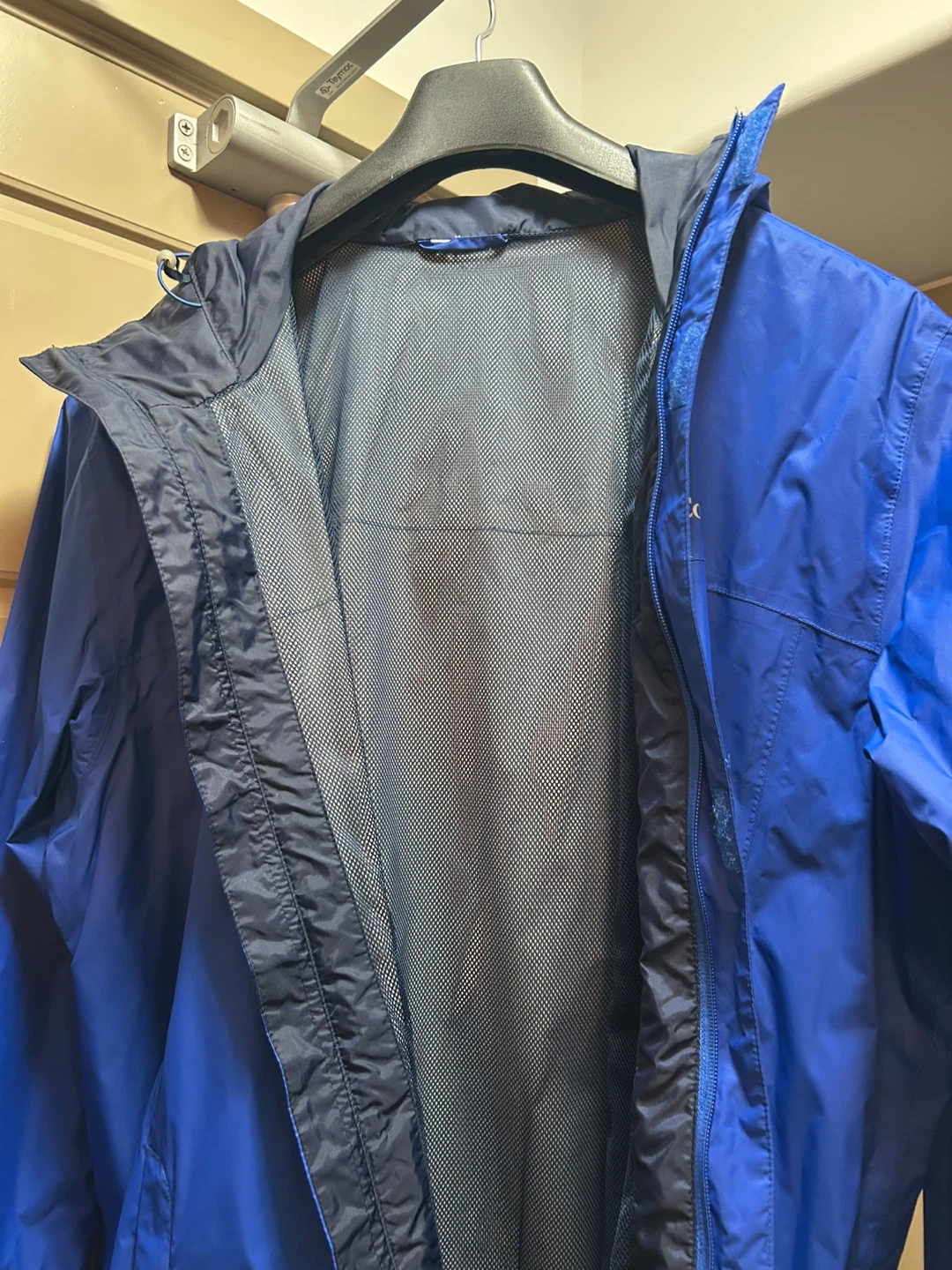Columbia Blue Rain Jacket, Omni-Tech - photo 4