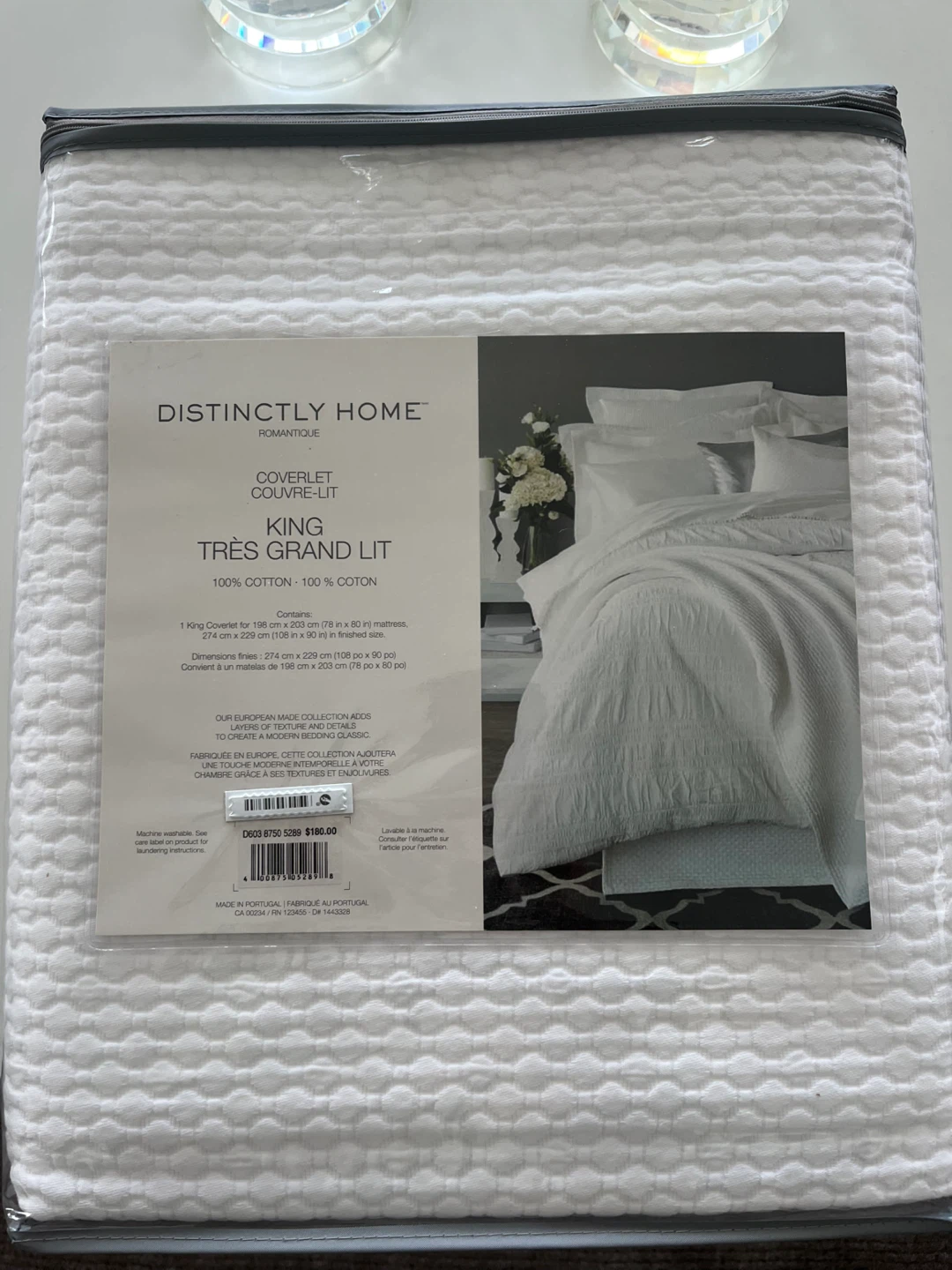 NEW Distinctly Home coverlet for sale!