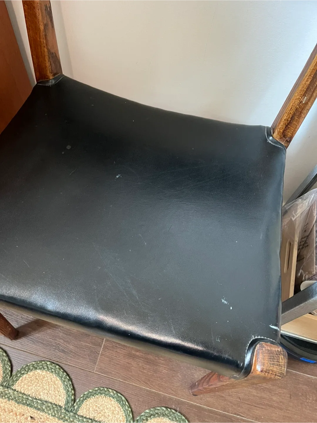 Vintage Black MCM Dining Chair image indicator(4)