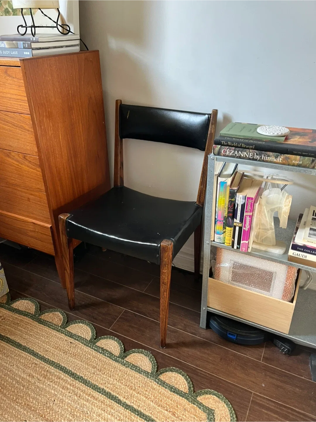 Vintage Black MCM Dining Chair