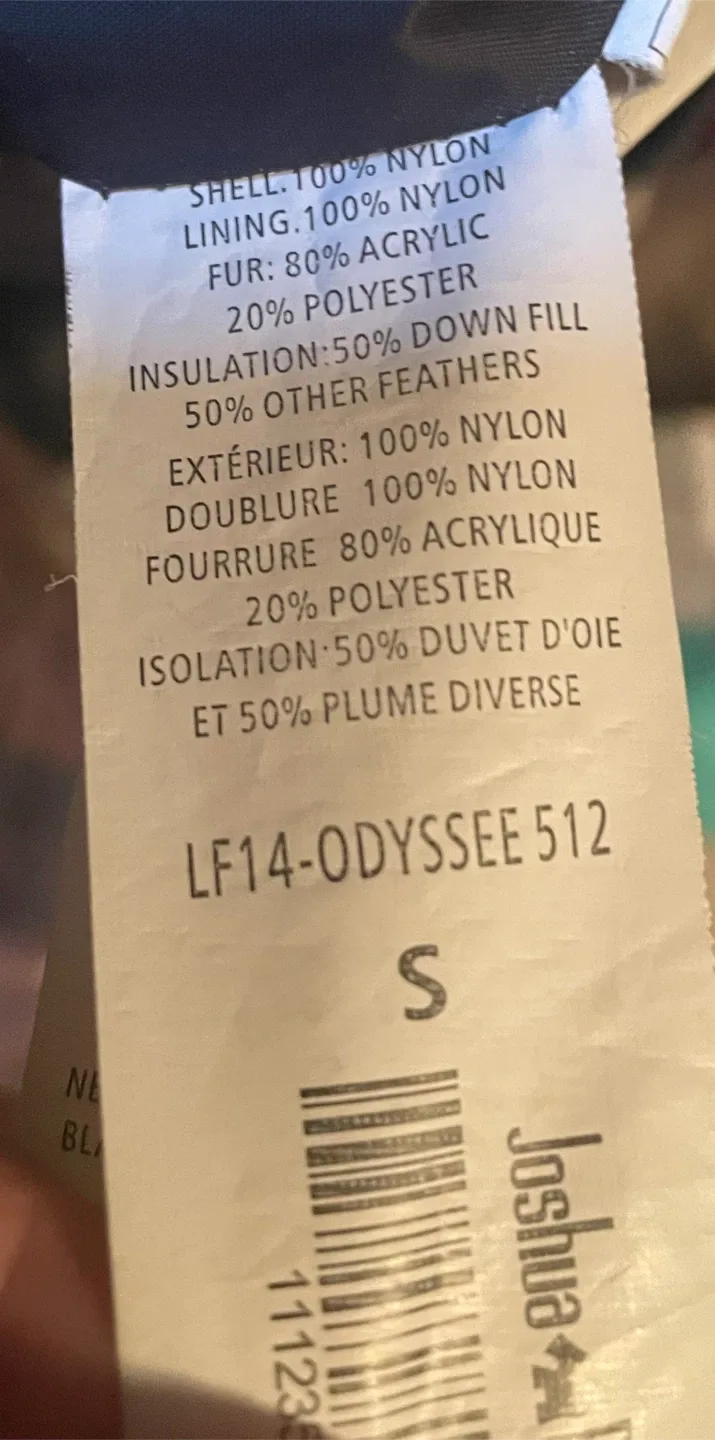 Joshua Perets Odyssee 512 Puffer Jacket - Size ladies S image indicator(3)