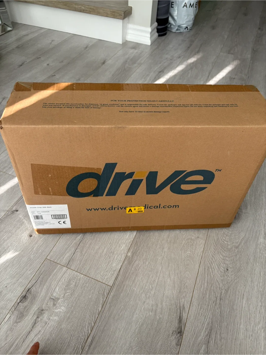 Drive DeVilbiss Shower Chair with Back image indicator(6)