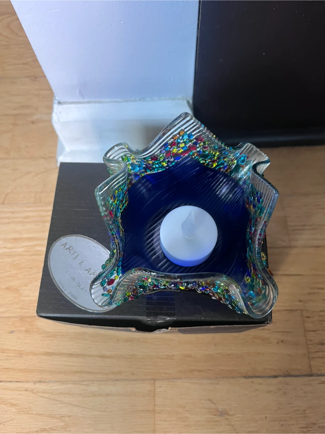 Arti & Artisant Chicago Candle Holder