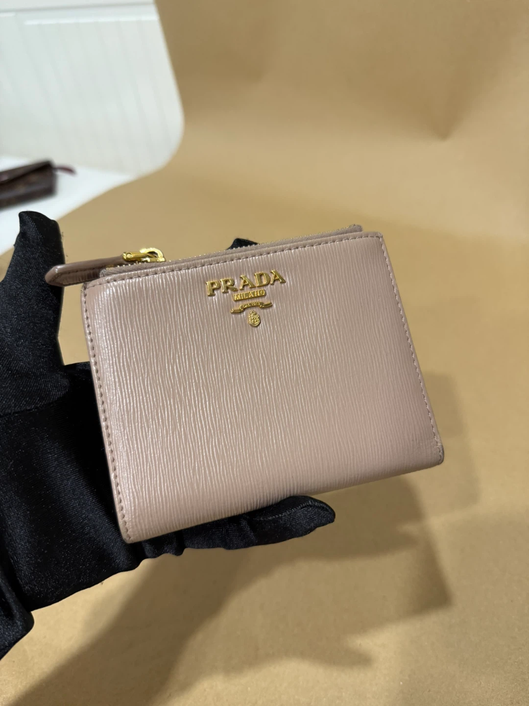 Prada Saffiano Leather Bifold Wallet