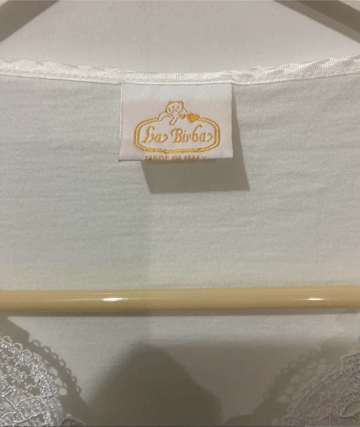 Vintage ~ Bas Birba White Nightgown image indicator(2)