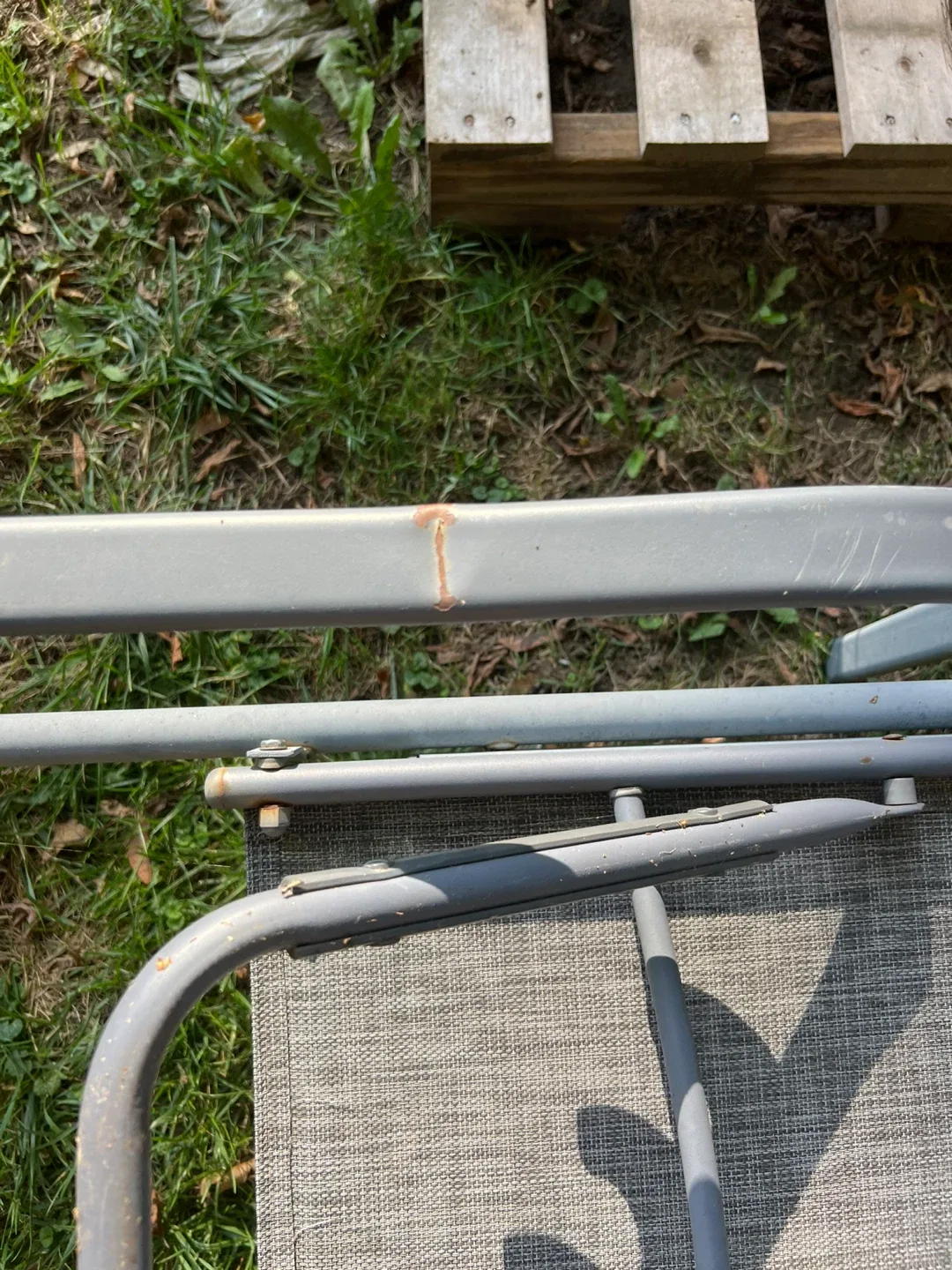 Grey Outdoor Lounger Chair image indicator(2)