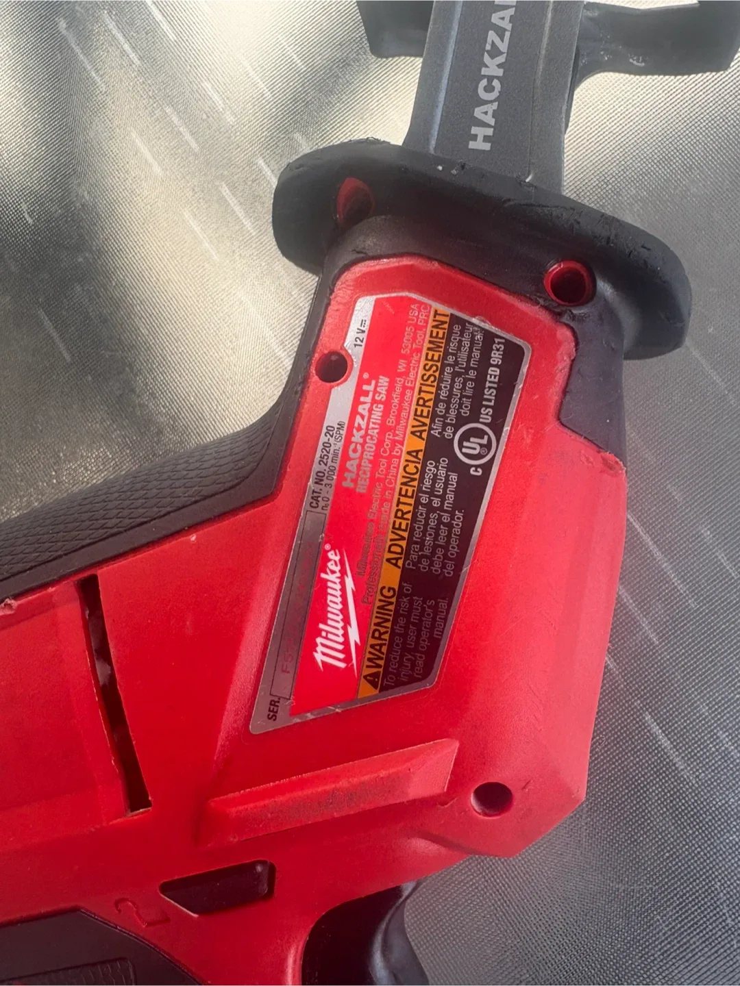 Milwaukee Hackzall M12 Reciprocating Saw thumbnail