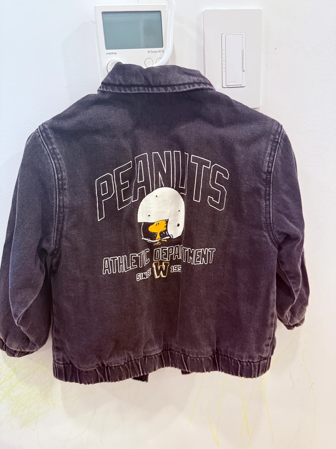 Peanuts Denim Jacket - Kids Size 2/3 brand zara - photo 2