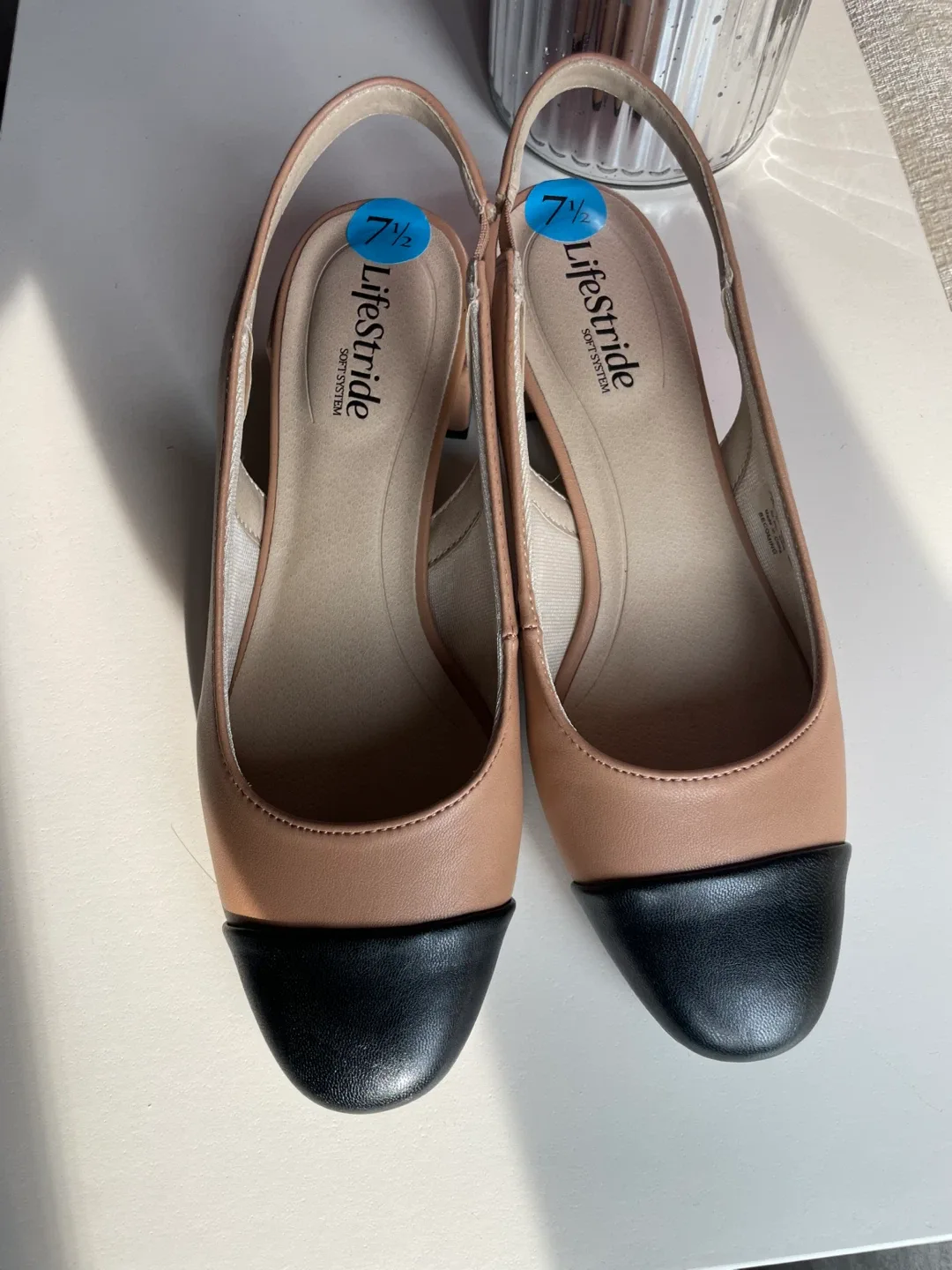 LifeStride Slingback Heels - Size 7.5 image indicator(2)