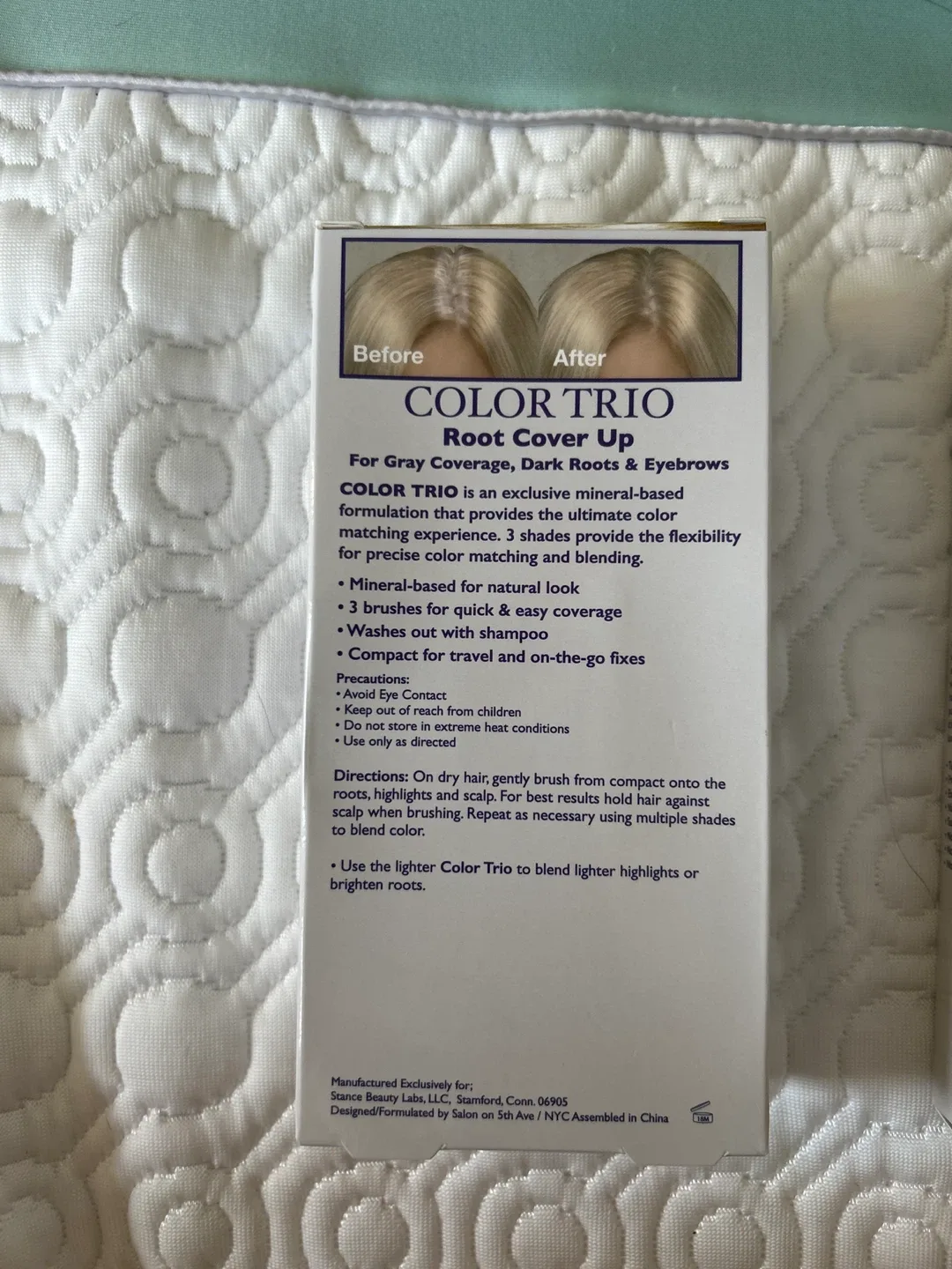 Salon On 5th Ave Color Trio Root Cover Up - Light Blonde image indicator(2)