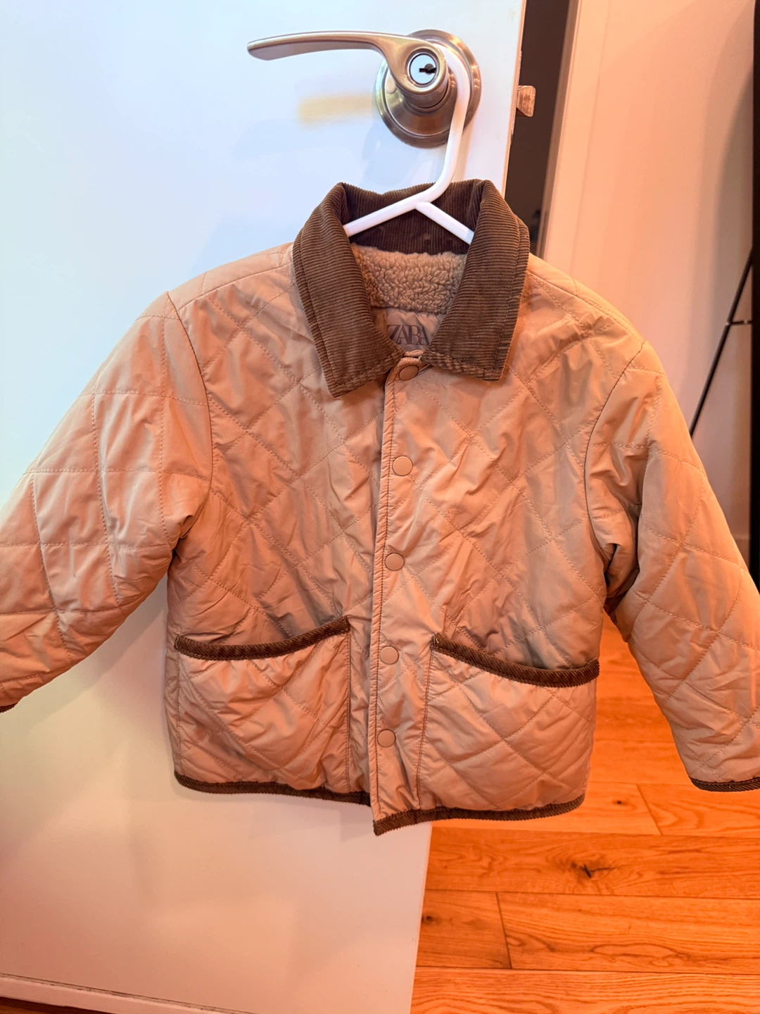 Zara Kids Quilted Jacket - Size 3-4