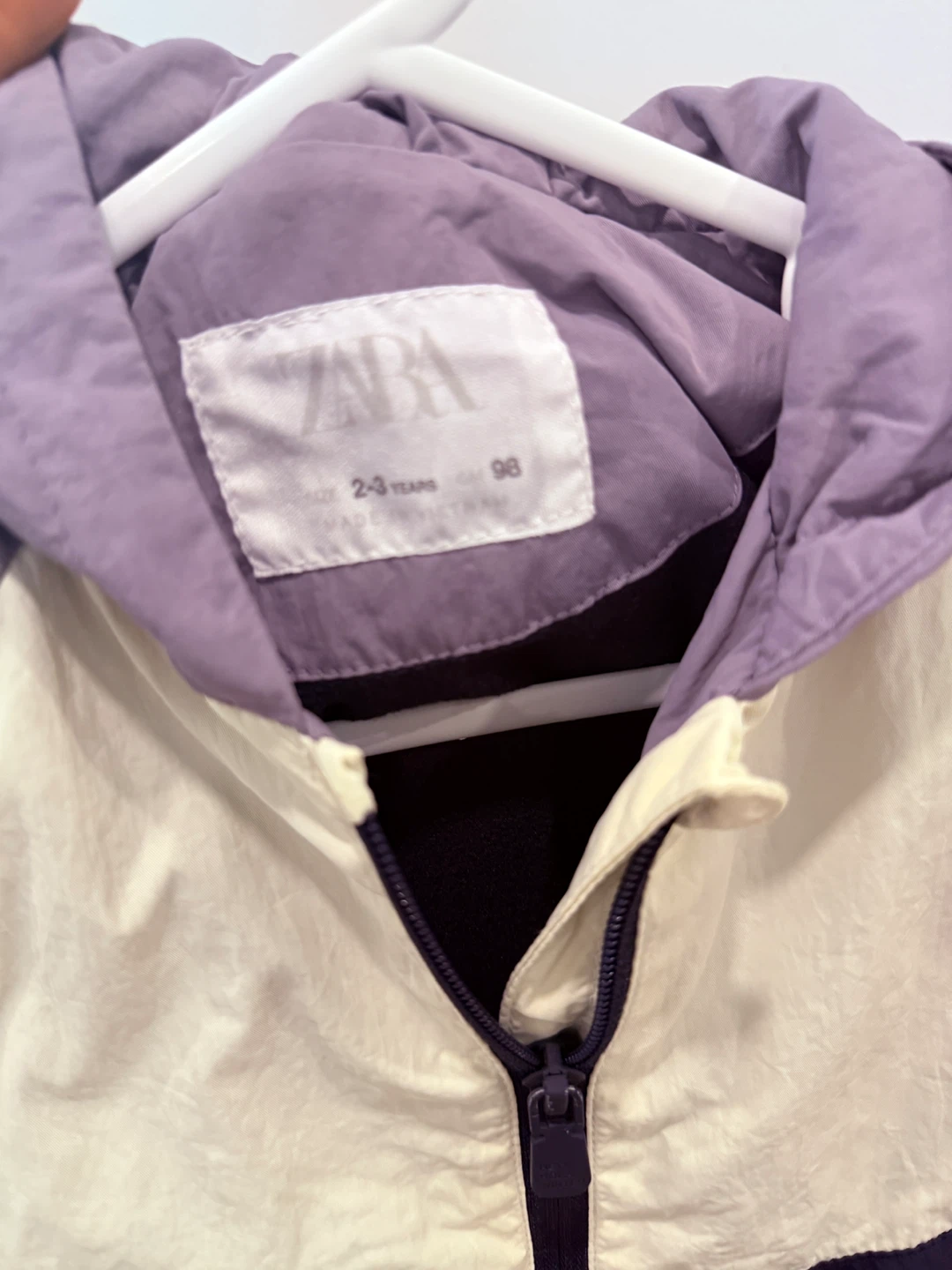Zara Kids Colour Blocked Jacket Size 2-3 Years - photo 2