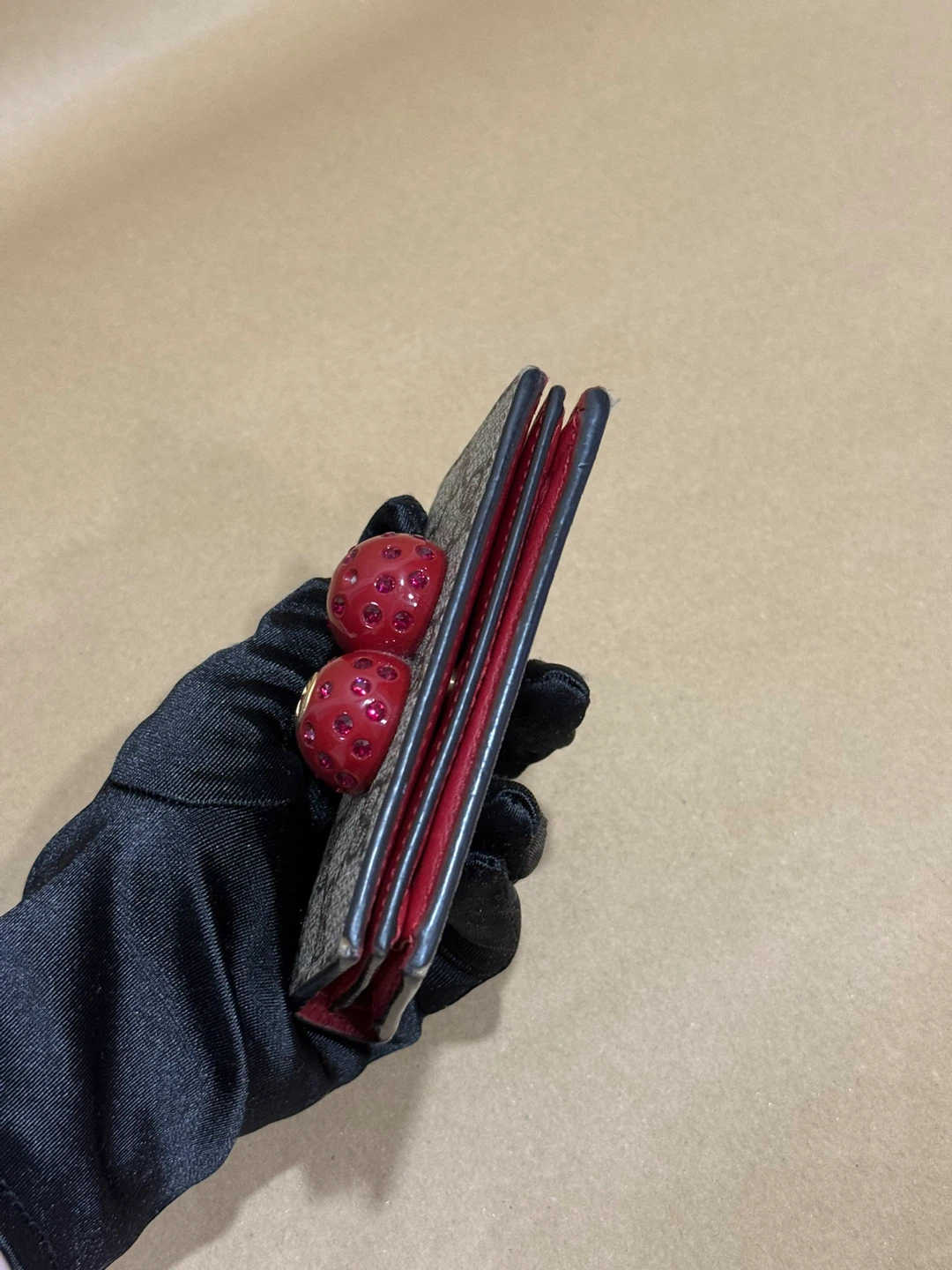 Gucci GG Marmont Cherry Wallet - photo 4