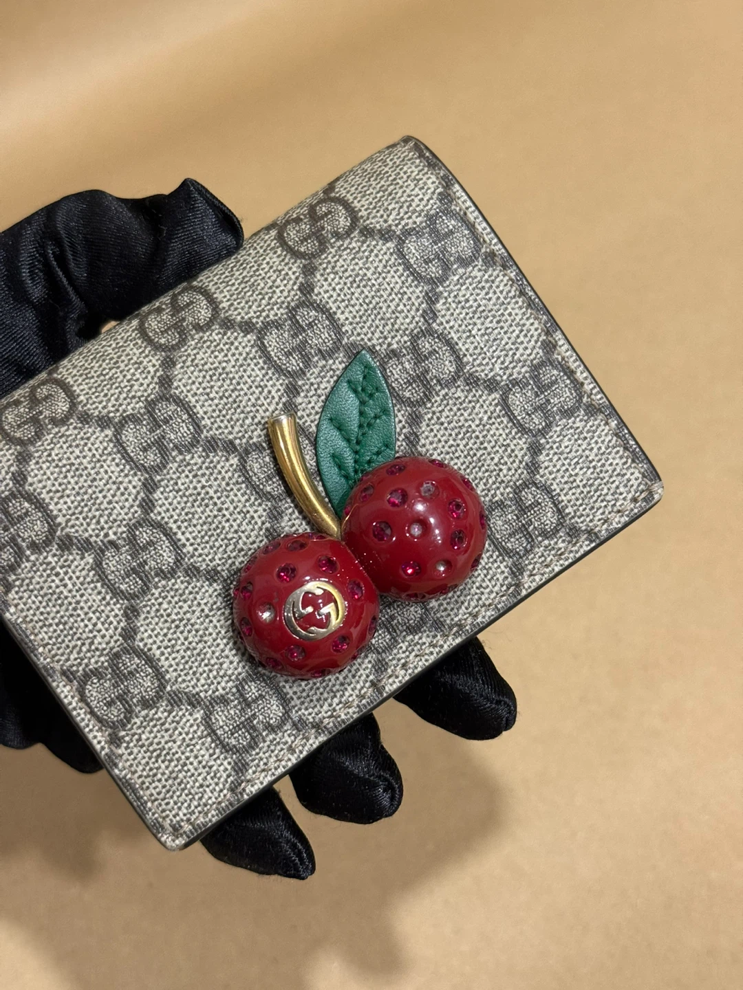 Gucci GG Marmont Cherry Wallet
