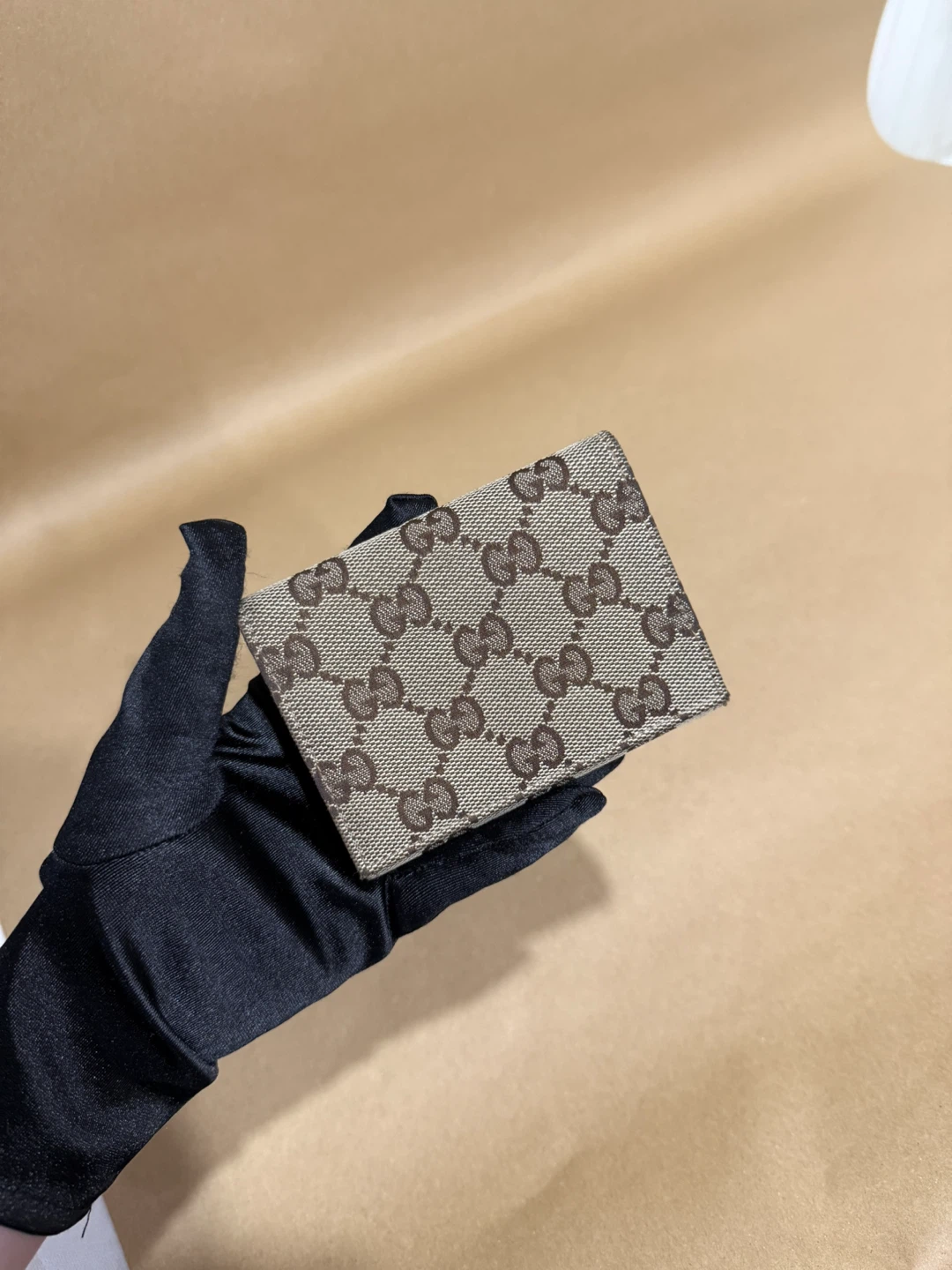 Gucci Monogram Cardholder Wallet