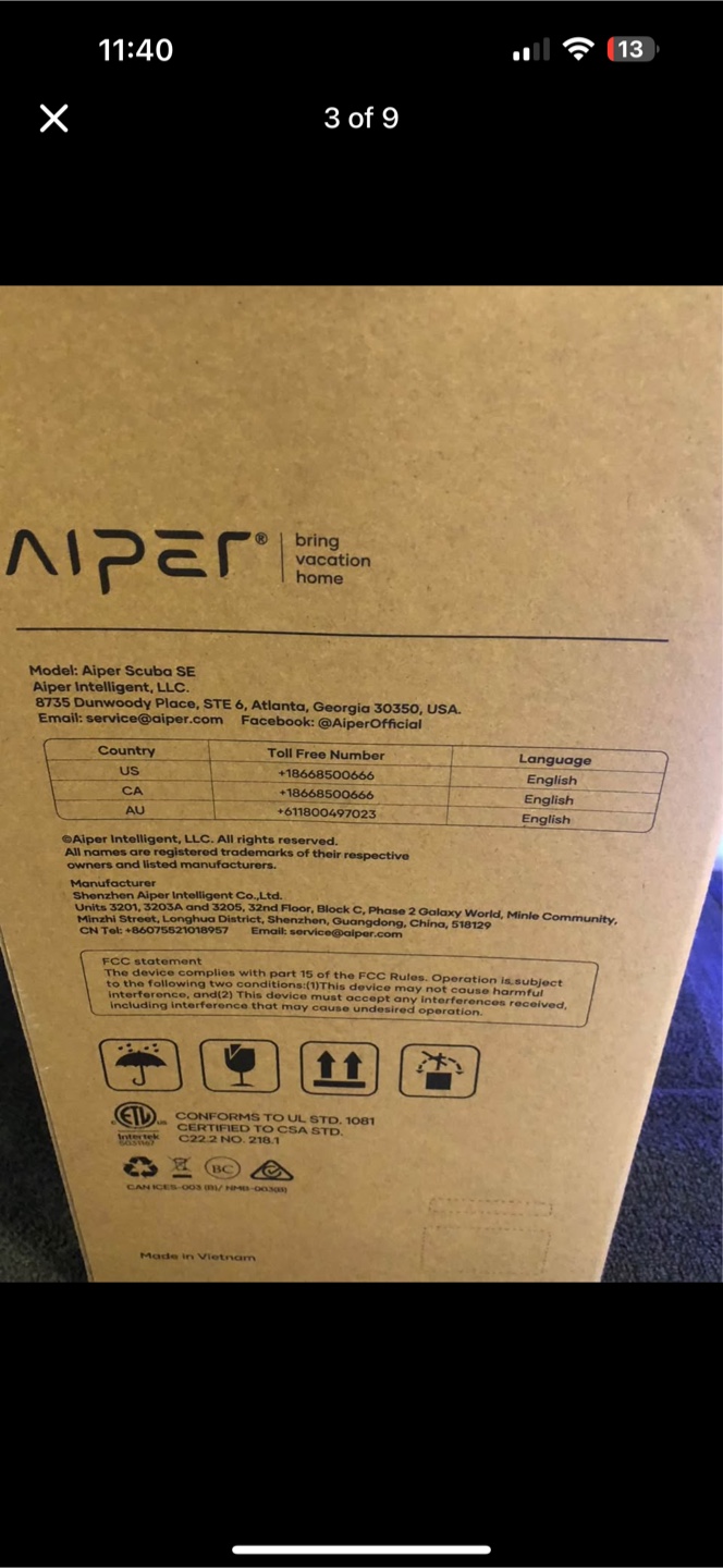 Aiper Scuba SE Cordless Robotic Pool Cleaner - photo 2