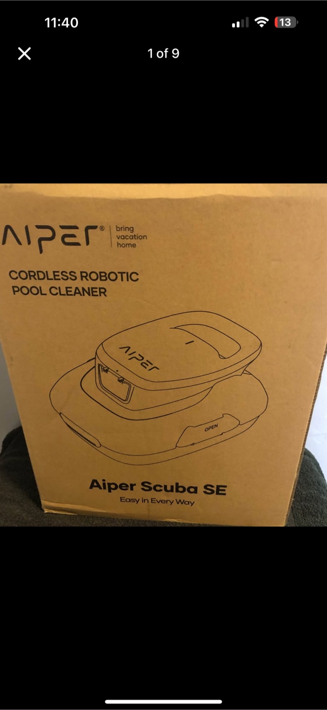 Aiper Scuba SE Cordless Robotic Pool Cleaner